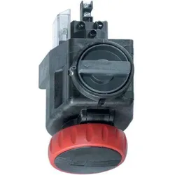 Stahl Flanschsteckdose 8571/15-506-S#275667