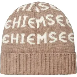 CHIEMSEE Herren Mütze Beanie, Größe ONE SIZE in Braun Warm Taupe