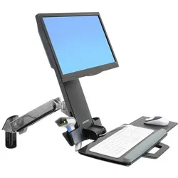 Ergotron StyleView Sit-Stand Combo Monitor Tastatur Wandhalterung (45-266-026)