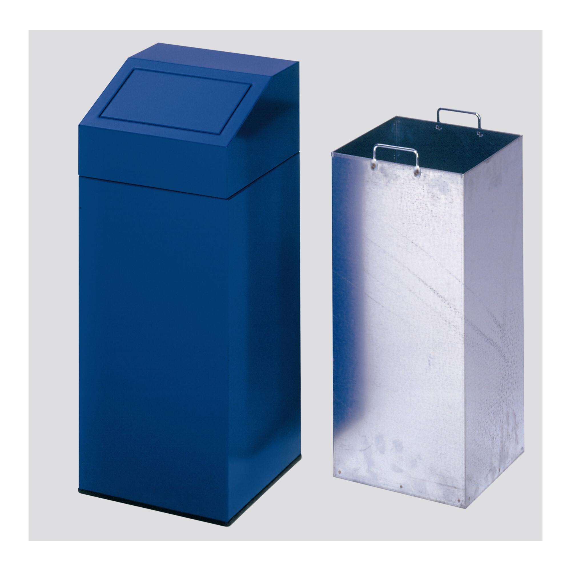 VAR Wertstoffsammler enzianblau 82 l (1243)