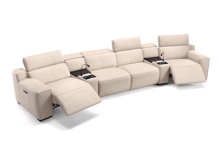 Leder Heimkinosofa LORETO Kinosessel