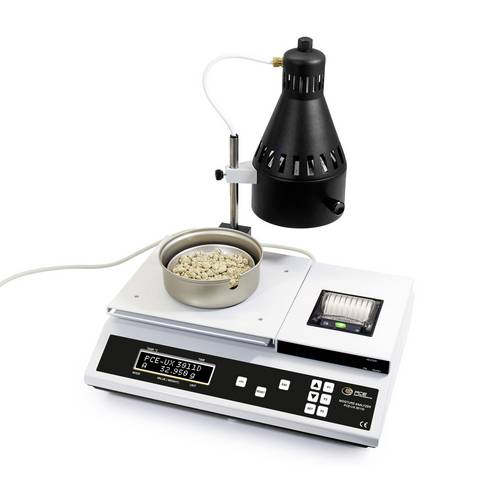 PCE Instruments Feuchtebestimmerwaage PCE-UX 3011D |Wägebereich 220g |Heiztemperatur 180°C |eingebauter Drucker