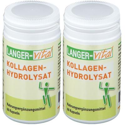 Kollagen Hydrolysat 400 mg pro Tag Kapseln 2x 2x60 St