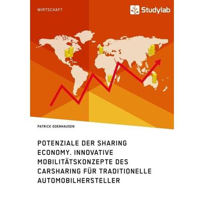 Potenziale der Sharing Economy. Innovative Mobilitätskonzepte des Carsharing für traditionelle Automobilhersteller, Taschenbuch von Patrick