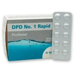 Bayrol Testtabletten 250 x DPD 1 Chlor-Wert für Pooltester
