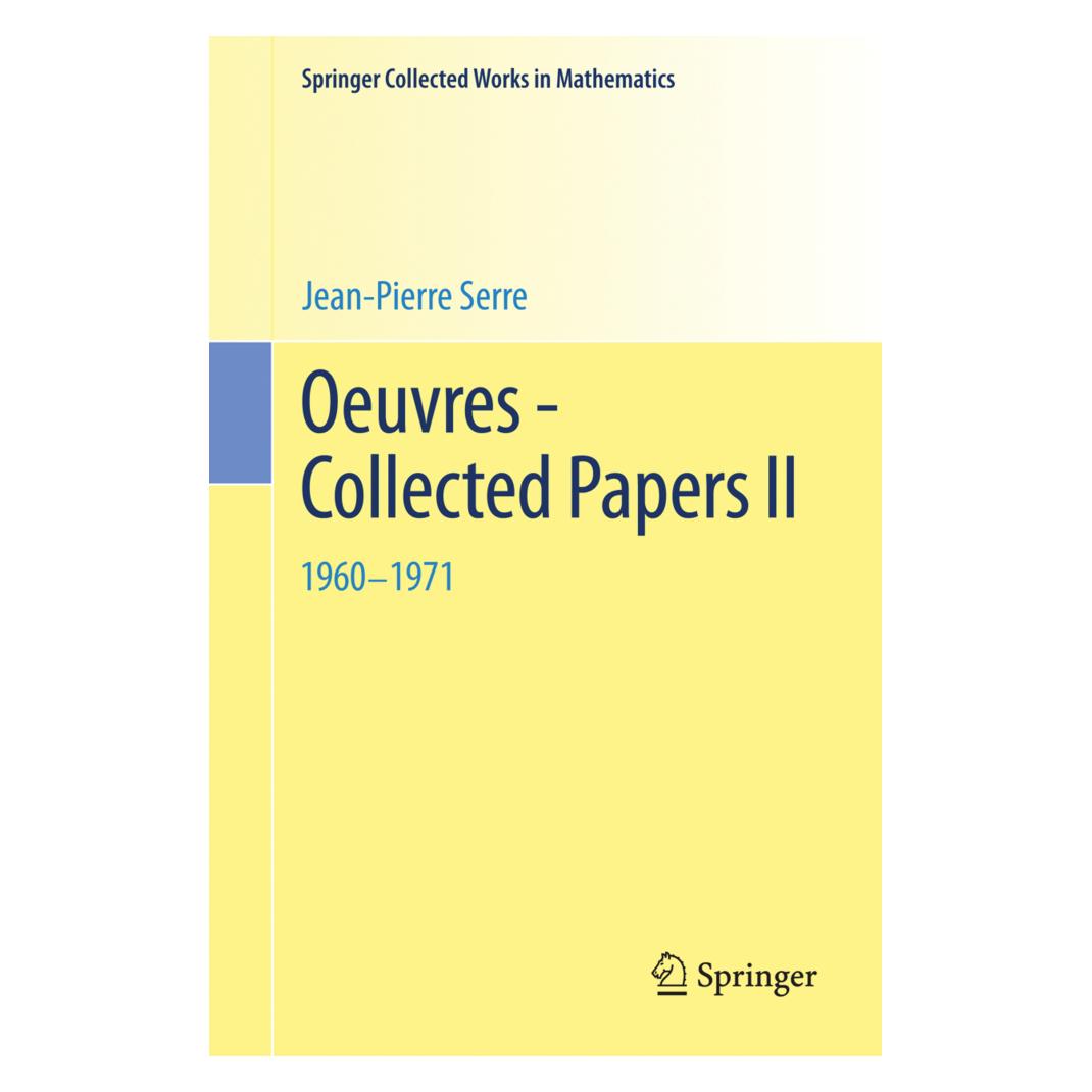 Springer Oeuvres - Collected Papers II (Englisch, Softcover, Jean-Pierre Serre) (35146672)