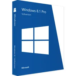 Microsoft Windows 8.1 Pro | 32-Bit | OEM | DE | Vollversion
