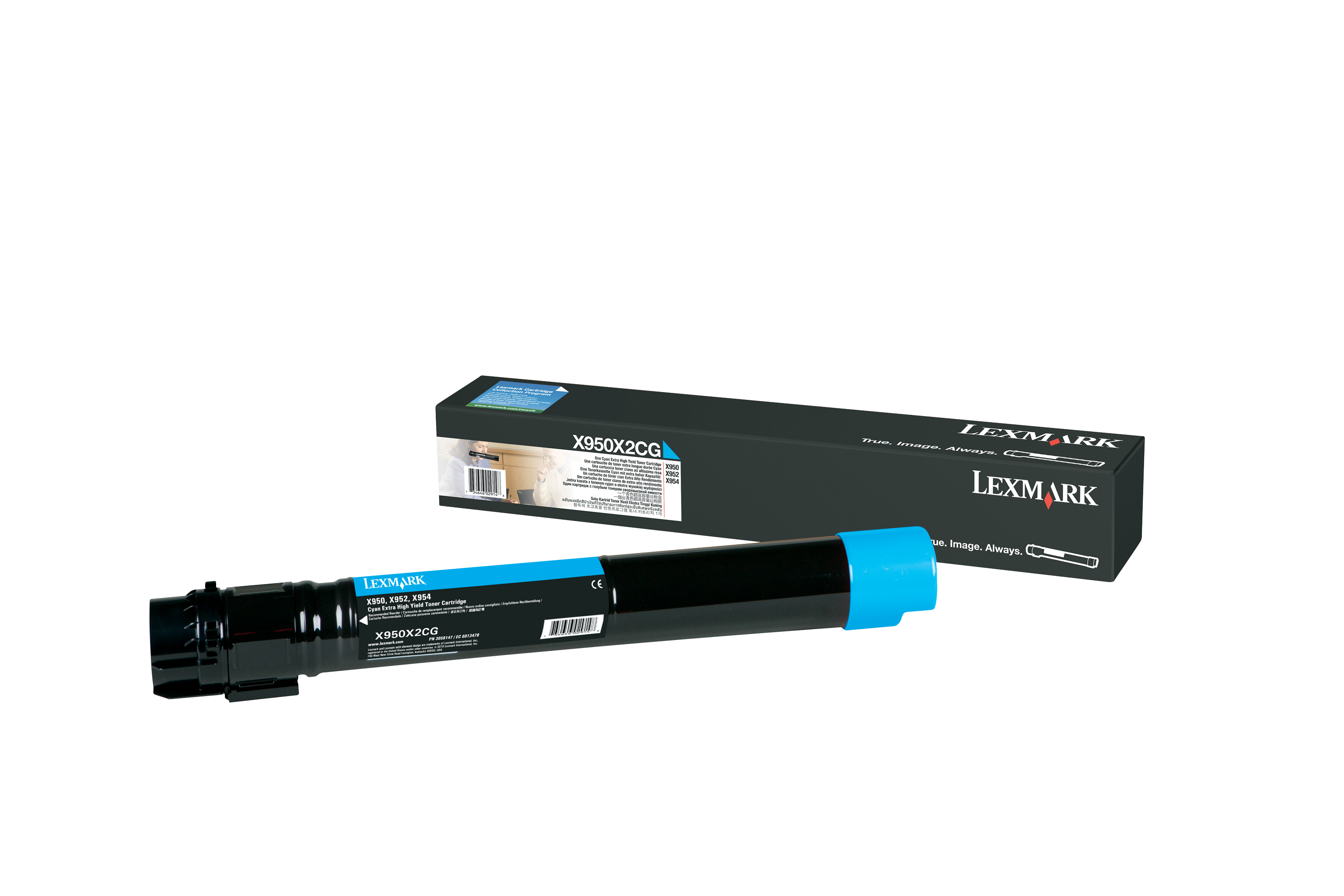 Lexmark X950X2CG X95x Extra High Yield Toner Toner Cyan für ca. 22.000 Seiten