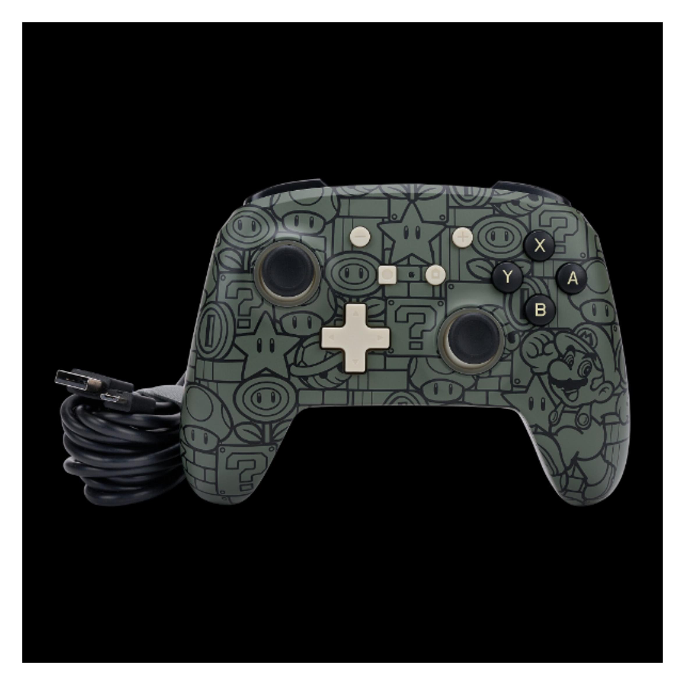PowerA Pro Controller con Filo - Power Up Mario (Switch) (299221)