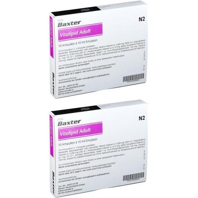 Vitalipid Adult Emulsion zur Infusion Ampullen 2x 2x10x10 ml