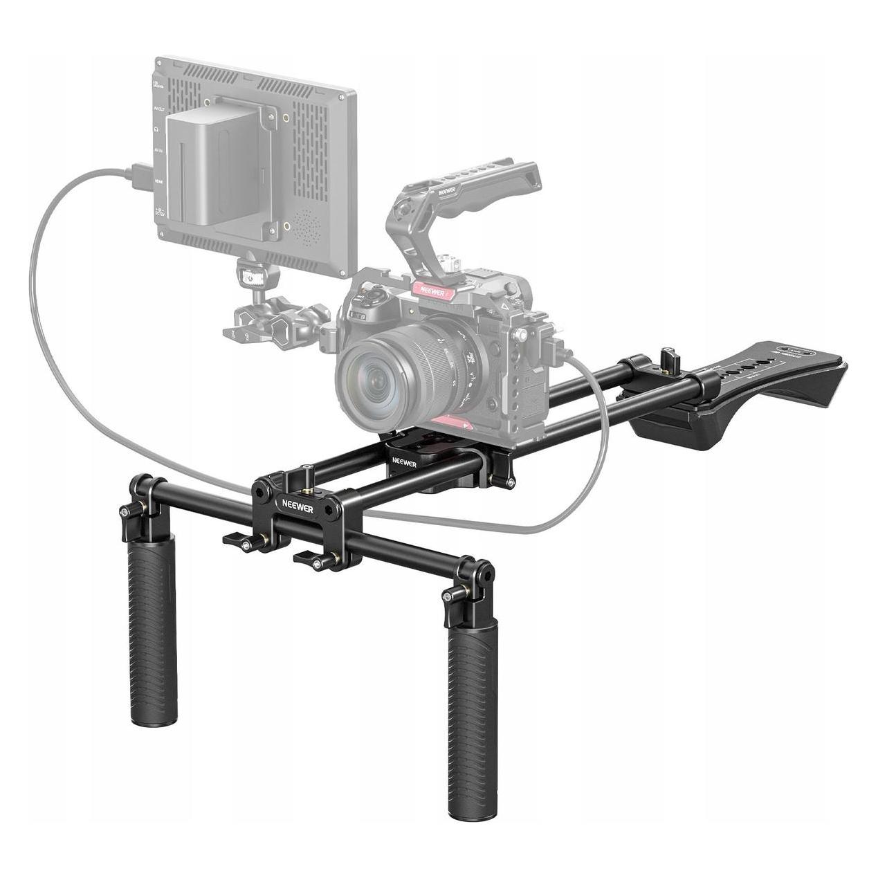 Neewer Statyw Naramienny Stabilizator Grip na Ramię do Kamer Aparatów DSLR SR004 (NEEWER)