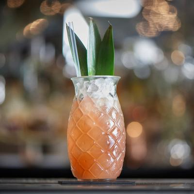 Libbey Tiki Pineapple Glasses, 17-ounce, Set of 4 - Set of 4