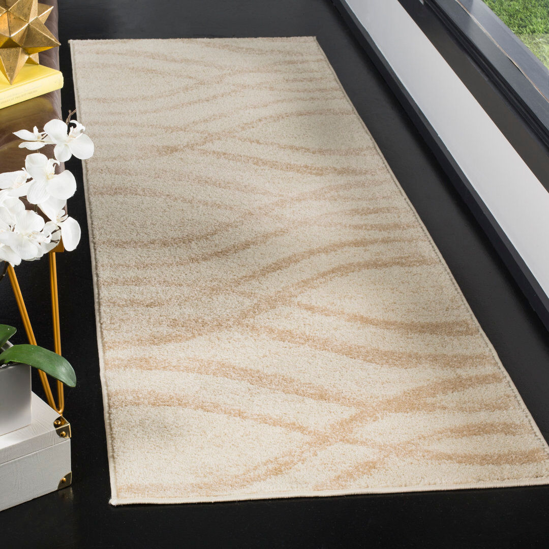 Metro Parkinson Power Loom Rug Cream Runner 76 x 244 cm