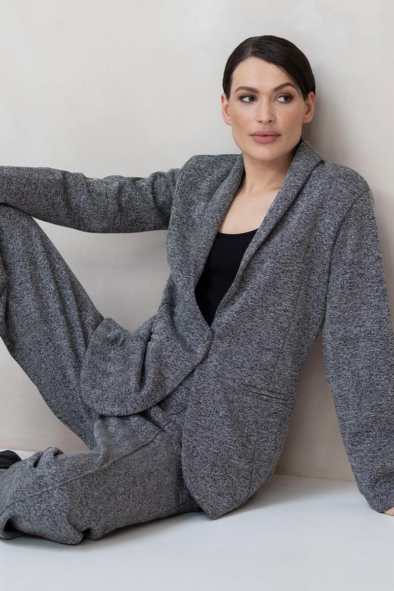 Brianna Blazer Grijs
