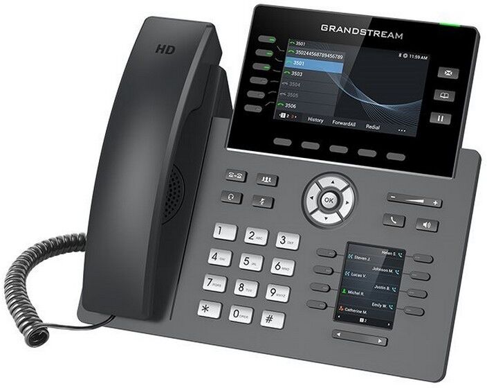 Téléphone Grandstream GRP2616 IP Téléphone IP multifonctions sécurisé avec wifi