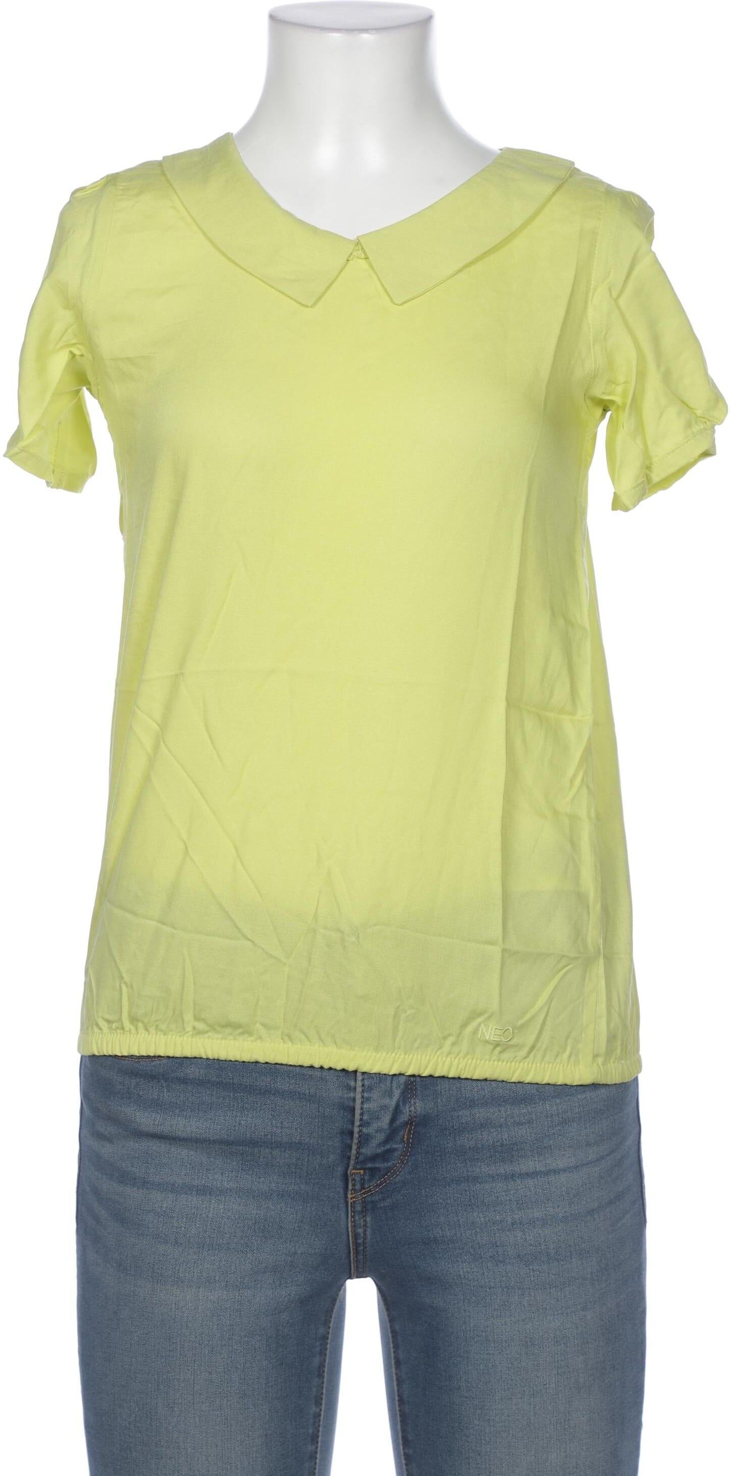 Adidas NEO Damen Bluse, Gelb, Gr. EU 32, Viskose - Second Hand