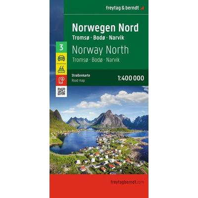 freytag & berndt Straßenkarte Norwegen Nord, Tromsø - Bodø - Narvik 1:400.000, Sonstige von , KOMPASS Freytag & Berndt, 978-3-99154-602-3