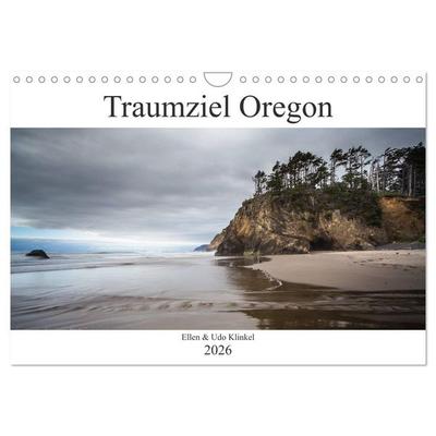 Traumziel Oregon (Wandkalender 2026 DIN A4 quer), CALVENDO Monatskalender