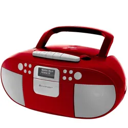 Soundmaster SCD7800RO (DAB+, FM), Radio, Rot