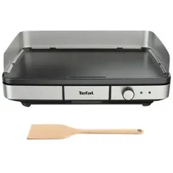 Tefal Elektrogrill Maxi Plancha, schwarz/edelstahl