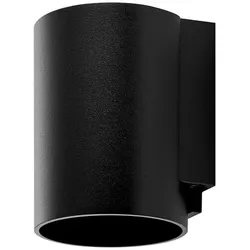 Deko-Light Wandaufbauleuchte Can IP65 1xGU10 Schwarz