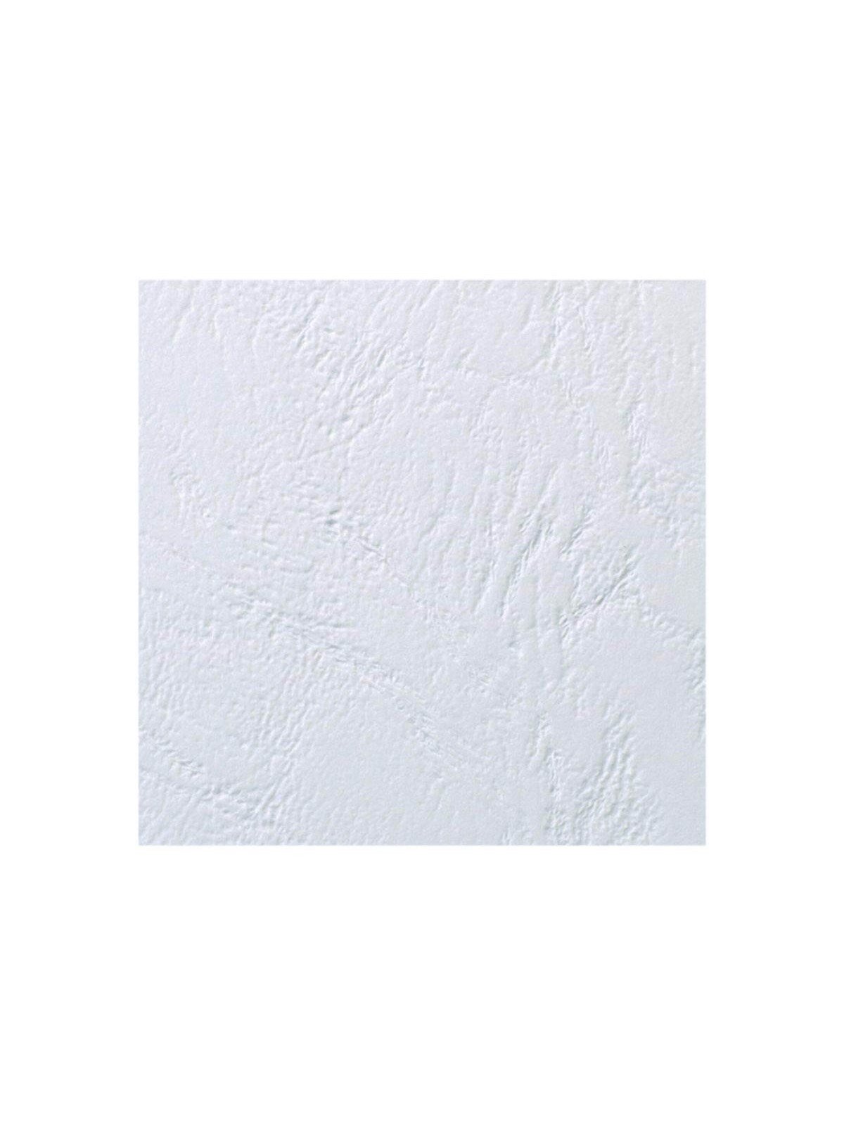 GBC LeatherGrain Deckblatt A5 250 g/m² Weiß
