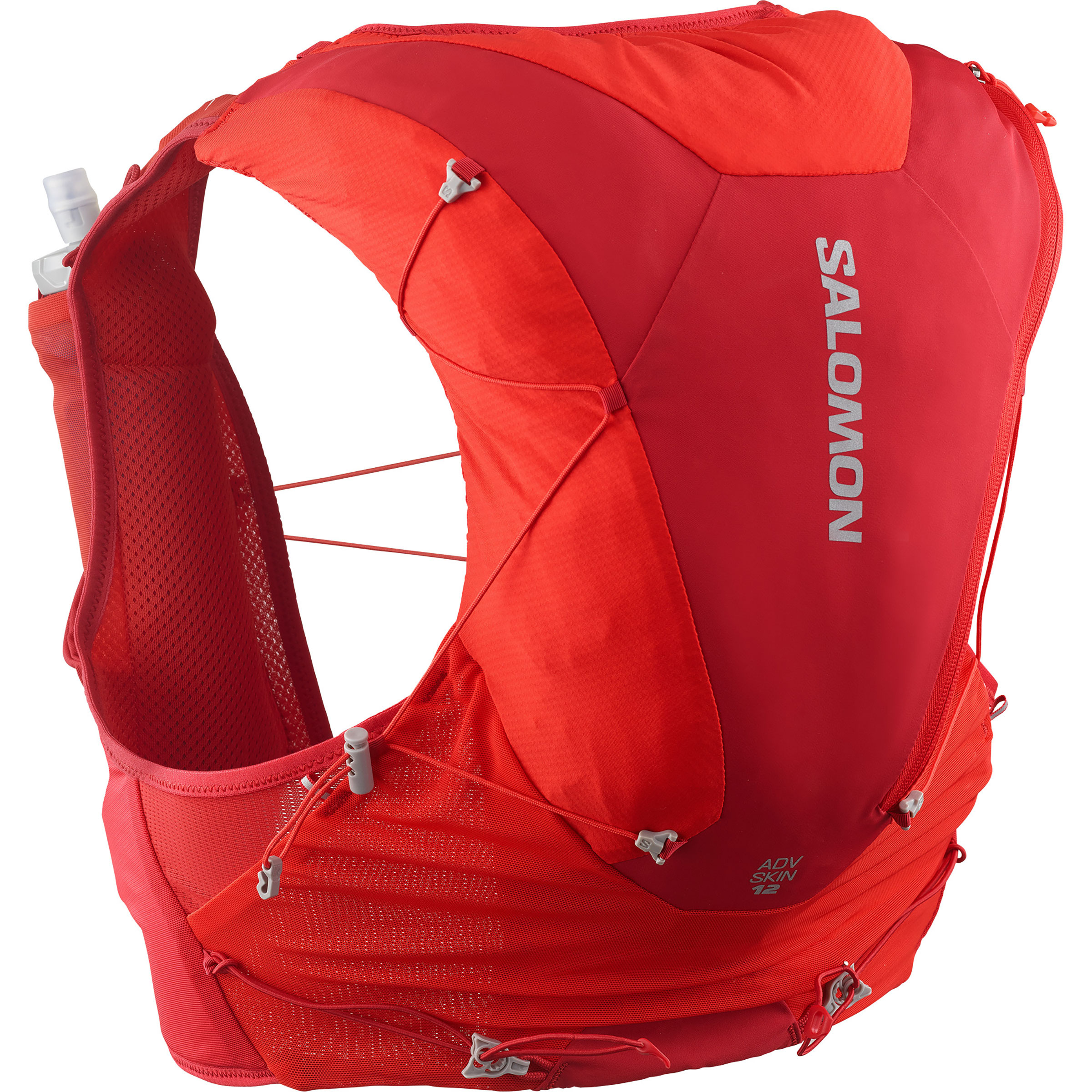 Salomon Adv Skin 12 Set Trailrunningrucksack Trailrunningrucksäcke rot Größe 12L | L Trailrunning | Laufen