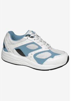 Women's Drew Flare Sneakers by Drew in White Blue Combo (Size 11 1/2 XW)