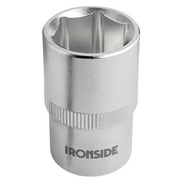 Ironside Stecknuss 13 mm (½") SW16 Flank Drive, Länge: 38 mm (102569)