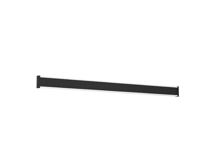 EGLO Applique murale extérieure LED Neviano\, lampe de façade rectangulaire luminaire d‘extérieur en métal et plastique noir\, blanc chaud\, IP65\, 97 cm