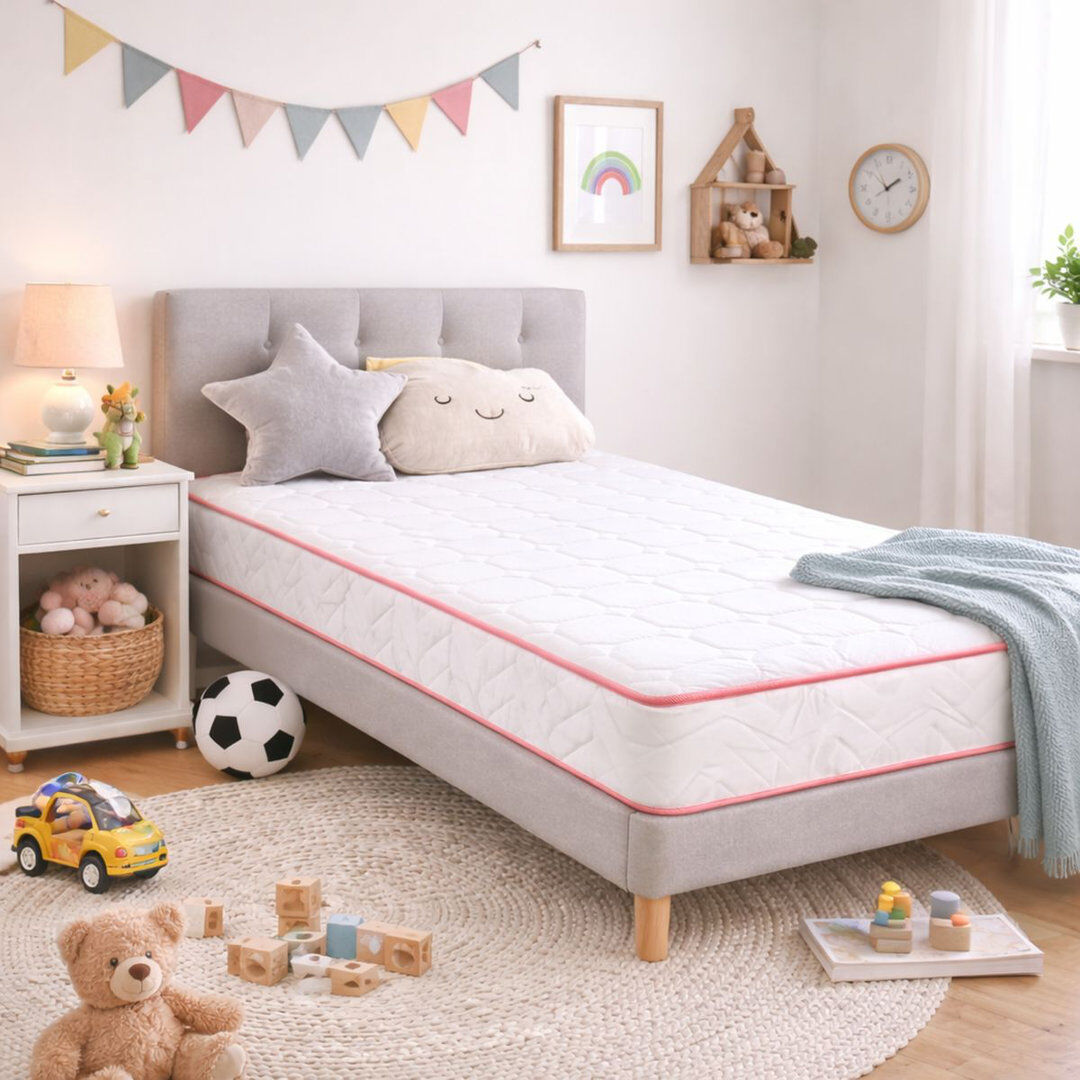 Sareer Furniture Sareer Kids Sleep Well Memory Foam 4 inch Mattress Single (3')
