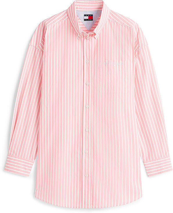 TOMMY JEANS Hemdbluse  rosa   XS XS