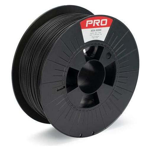 RS PRO PLA (Matt) 3D-Drucker Filament zur Verwendung mit Gängige Desktop-3D-Drucker, Mattschwarz, 1. (PLA, 1000 g, 1.75 mm) (1830251)