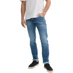 Tom Tailor Herren Jeans JOSH - Regular Slim Fit - Blau - Used Mid Stone Blue Denim - Used Mid Stone Blue Denim 10119 - 33W / 36L