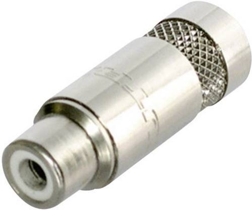 Rean AV NYS372-P Cinch-Steckverbinder Buchse, gerade Polzahl: 2 Silber