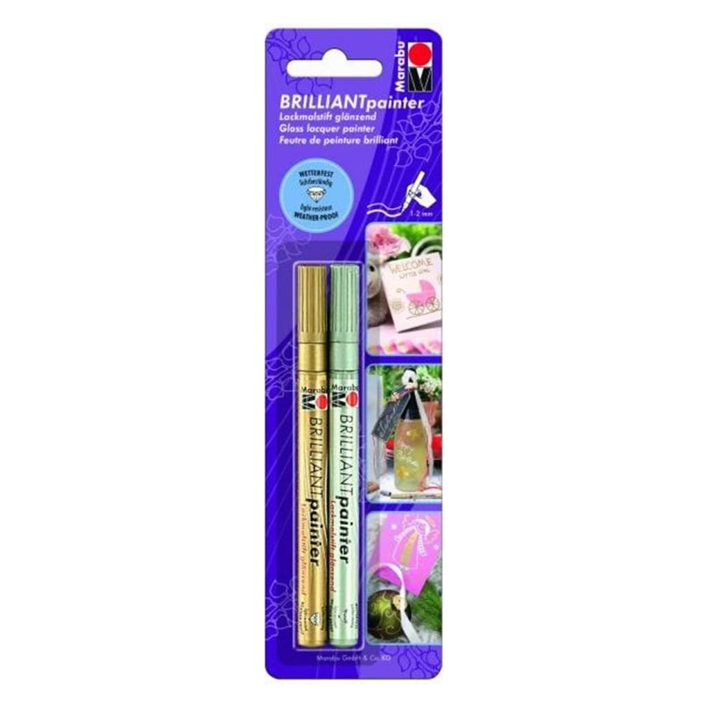 Marabu Lackmalstift BRILLIANT painter (2x) (012100080)