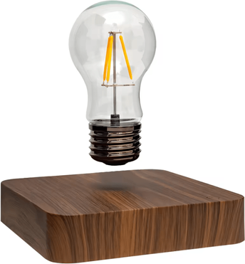 Uplift Curations Magnetic Levitation Lamp With Floating LED Bulb For Home And Office Decoration square Chassis au