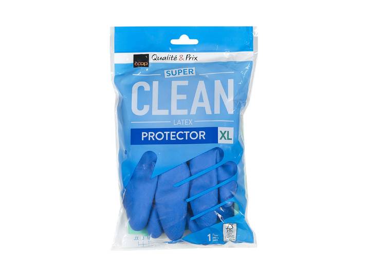 Super Clean Handschuhe Protector FSC blau XL