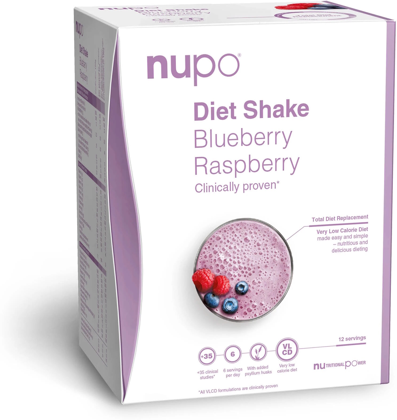 Nupo Diet Shake Blueberry 12 portioner