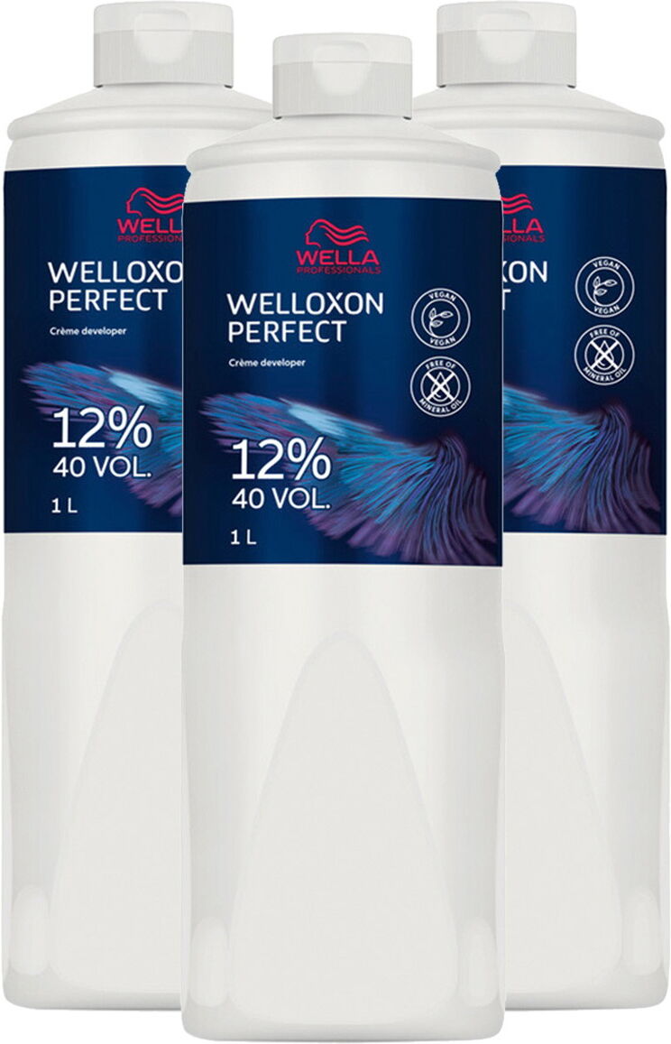 3000ml Wella Professionals Welloxon Perfect Creme Developer Set 12 % - 40 Vol. (3 x 1000ml)