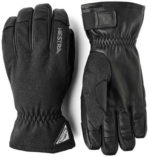 Hestra Powder Short - 5 Finger, Black