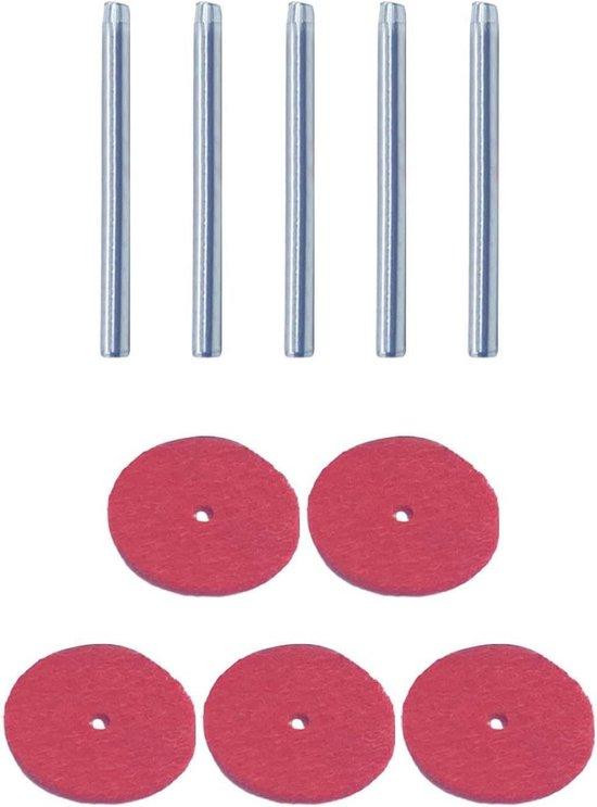 Vintage Spoelhouder en Spoeltjes Organizer voor naaimachines - 5 stuks
