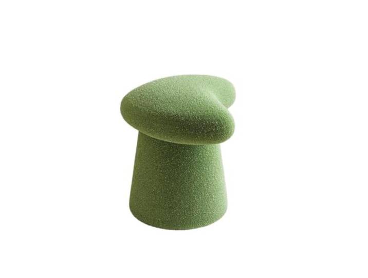 Zymjzbetic Moderner Frisierhocker aus Fleece Fußstützen-Make-up-Bank, vielseitige Akzentstühle for Wohnzimmer, Schlafzimmer(Color 4)