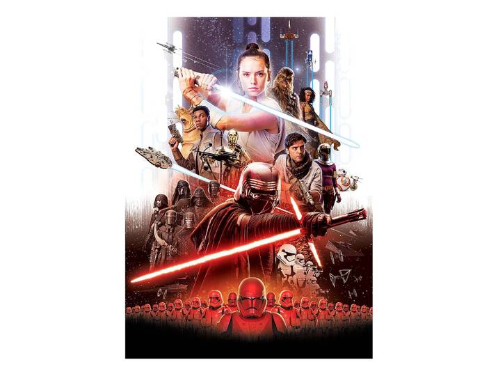 Papier peint Star Wars IX 184 x 254 x 0cm Multicolore