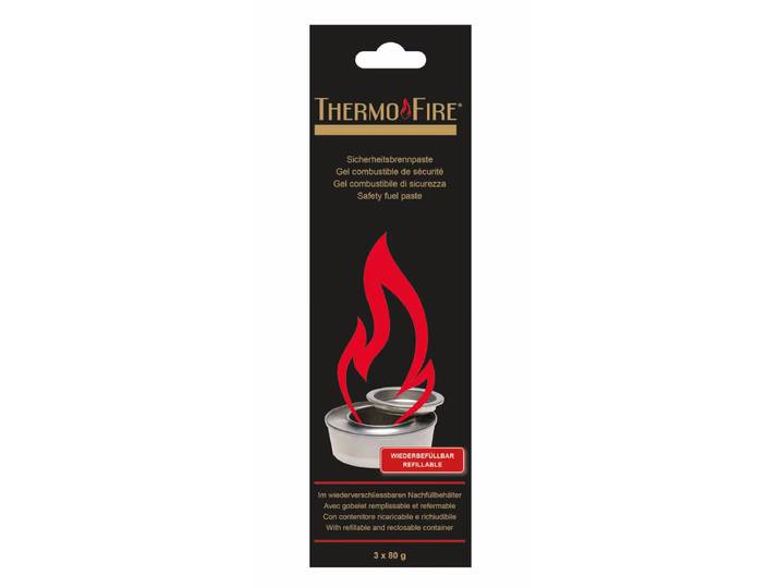 Thermo Fire Sicherheitsbrennpaste – Raclette Zubehör/Fondue Zubehör – schwarz