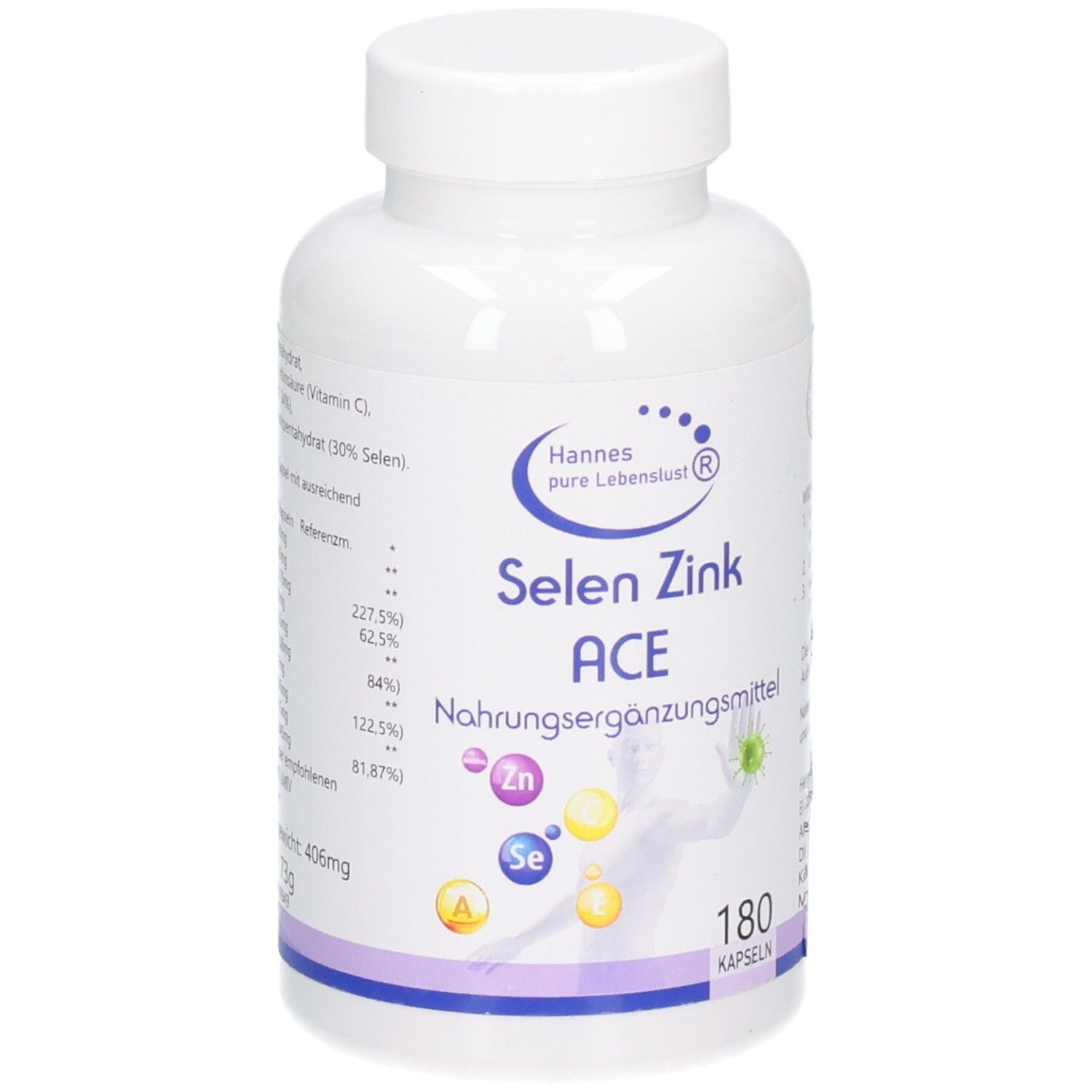 Selen Zink ACE Kapseln 180 St