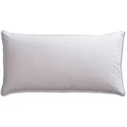 Fürstenhof 3-Kammer-Kopfkissen Anna 40 x 80 cm Baumwolle Weiß