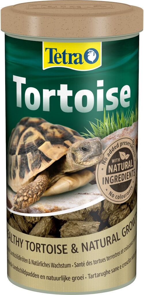 1 litro Tetra Tortoise Mangime di Base Specifico per Tutte le Tartarughe di Terra Iguane e Rettili