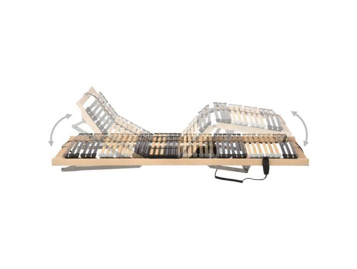 （SOLDES SEPT)Sommier à lattes - pour cadre de lit - électrique sans matelas - avec 7 zones 90x200 cm @BED12692
