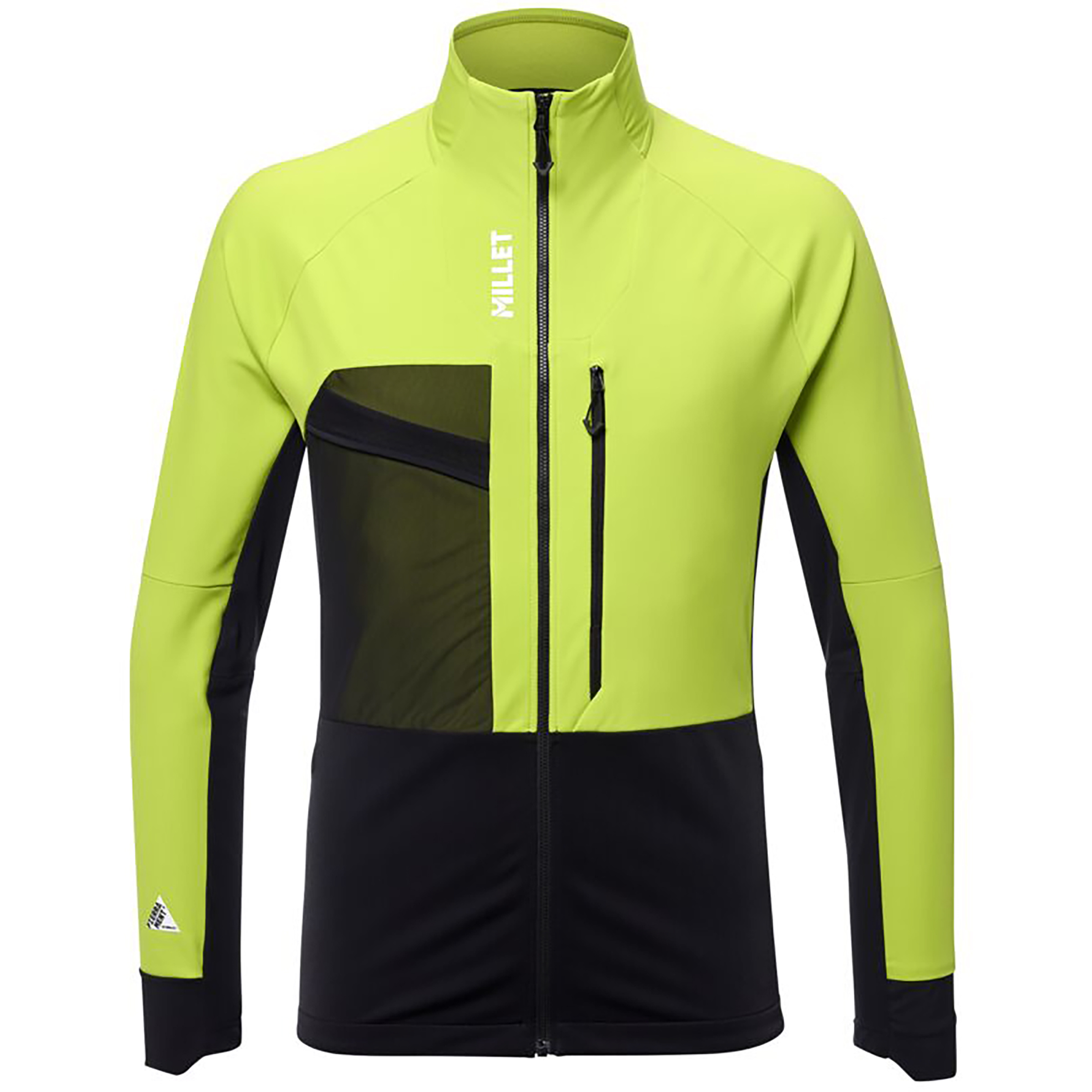 Millet Pierra Ment Herren Softshelljacke gruen Größe S Skihochtour | Skitour Wasserabweisend Wasserabweisend